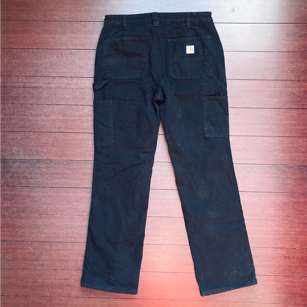 Carhartt Women's Original Fit Fleece Lined Crawford Carpenter Work Pant Size 6